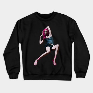 Neon Girl II Crewneck Sweatshirt